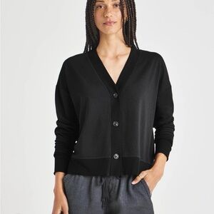 Splendid Soft Fleece Layne Cardigan in black L
